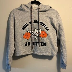 Paul & Joe Sister cropped hoodie- size 0